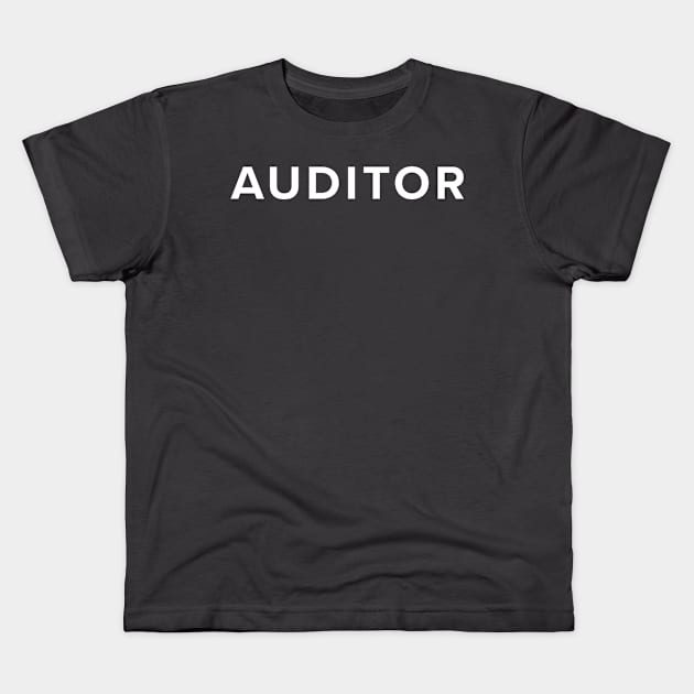 Funny Halloween Costume: Auditor Kids T-Shirt by spreadsheetnation